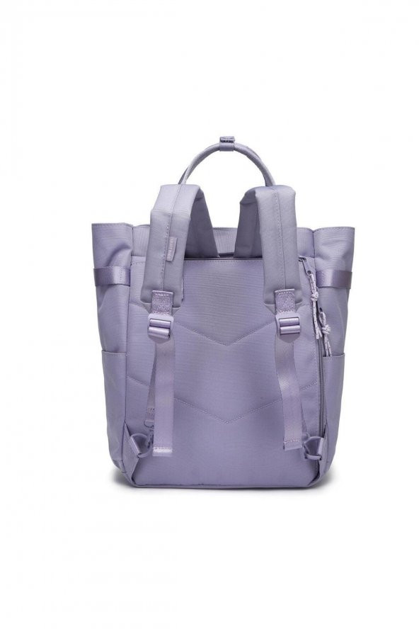 Bagacar Smart Bag 3194 Okul ve Günlük Laptop Bölmeli Sırt Çantası Eflatun - 6
