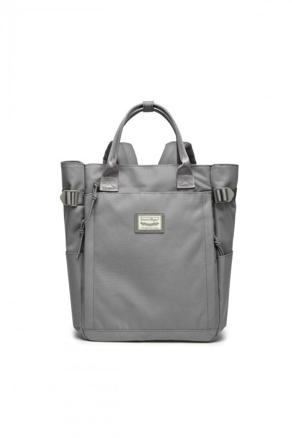 Bagacar Smart Bag 3194 Okul ve Günlük Laptop Bölmeli Sırt Çantası Vizon - 2