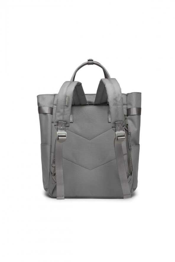 Bagacar Smart Bag 3194 Okul ve Günlük Laptop Bölmeli Sırt Çantası Vizon - 8
