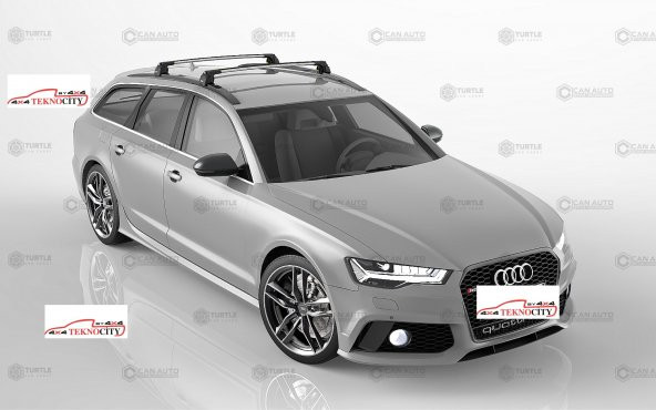 AUDİ Q3 (F3)SUV 2019 - TAVAN BAGAJ APARATI ARA ATKI ALUMİNYUM RENK