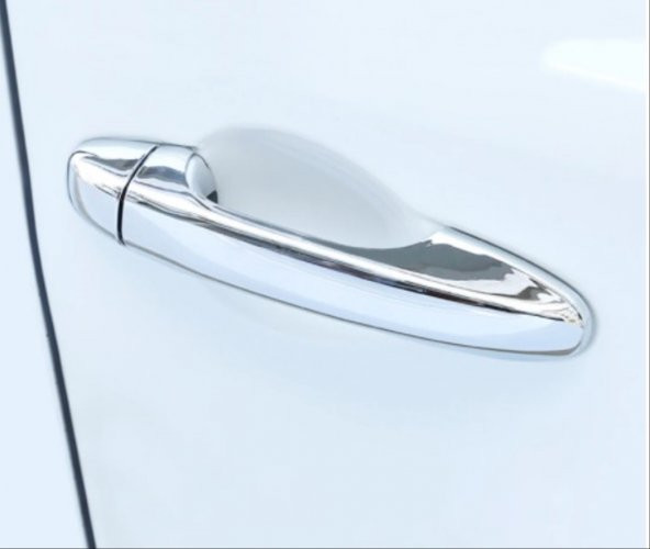 Toyota Hılux 2015+2019  Kapı Kolu Kaplaması Krom - Resim 2