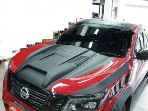 NİSSAN NAVARA NP 300 2015 +  KAPUT HAVALANDIRMA KAPLAMASI-(KAPUT ŞİŞİRME) HOOD SCOOP ürün görseli