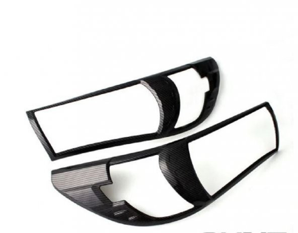 Far çerçevesi Karbon siyah Toyota Hılux 2015+2019 Araçlara uyumludur