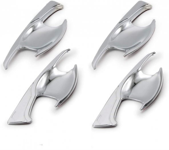 Toyota Hılux 2019 +  Kapı Kolu İç Kaplaması Krom - Resim 2