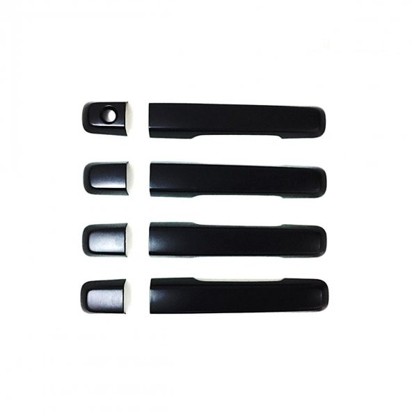 isuzu D-Max Kapı Kolu Kapak Seti Siyah Renk 2016-2019 ürün görseli