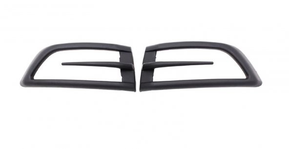 FORD RANGER T7 2015-2019 AYNA SİNYAL ÇERÇEVE MAT SİYAH ürün görseli