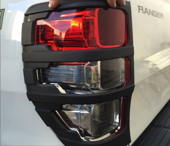 FORD RANGER T6 2012+2015 FAR STOP ÇERÇEVESİ SİYAH - Resim 2