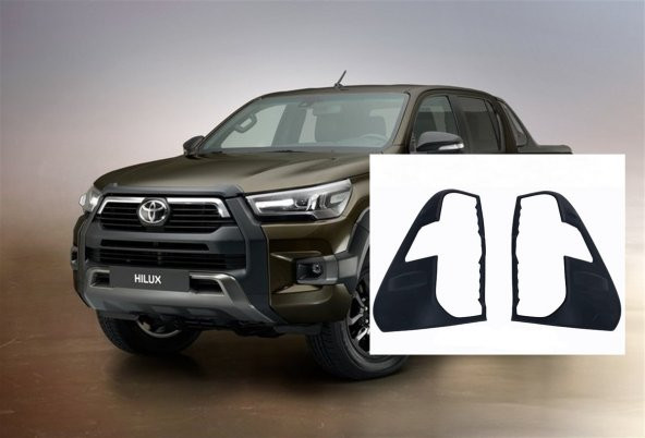 Toyota Hilux Stop Çerçevesi Siyah 2021 ürün görseli