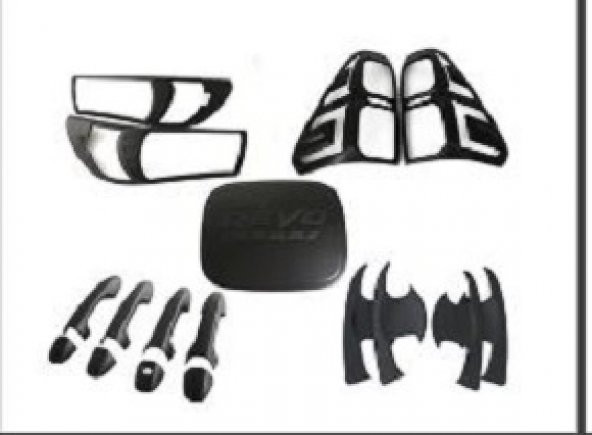 TOYOTA HILUX 2015-2019 FAR STOP AKSESUAR KAPLAMA SETİ