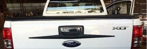 FORD RANGER T7 2015 -2019 BAGAJ KİLİT ÇEÇEVESİ SİYAH - Resim 2