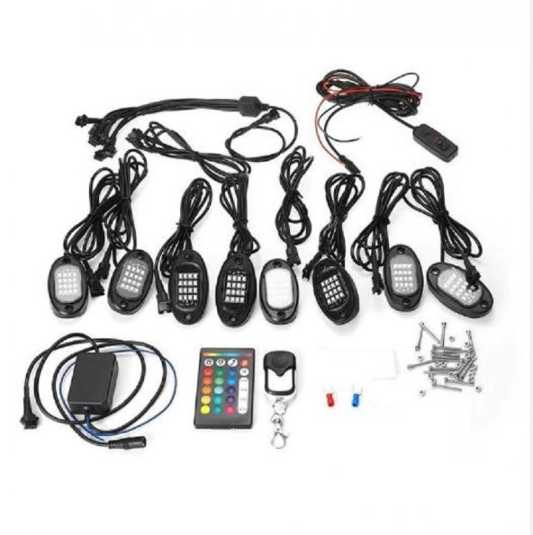 Araç Altı Led Aydınlatma Sistemi RGB Led - 2
