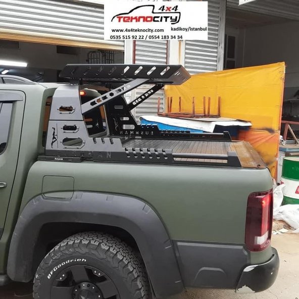 NISSAN NAVARA  NP 300 2015 +SEPETLI CELIK ROLLBAR - Resim 2