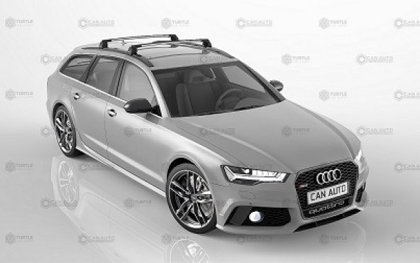 SEAT LEON ST 2013+ TAVAN BAGAJ APARATI ARA ATKI ALUMİNYUM RENK - Resim 2