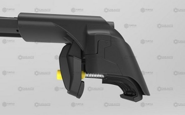 RENAULT CLİO (MK4) 2013 - TAVAN BAGAJ APARATI ARA ATKI SİYAH RENK - Resim 2