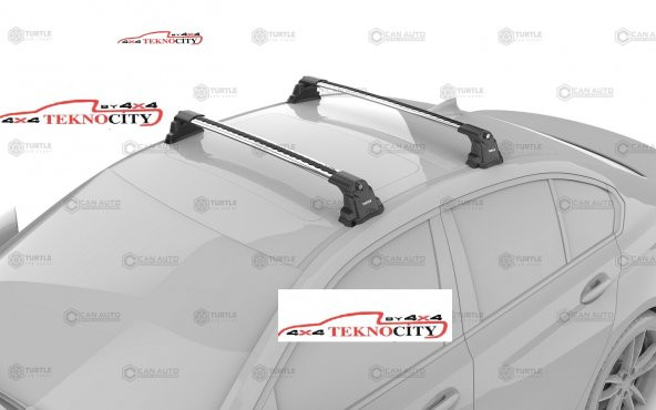 FORD KUGA SUV 2013-2019 TAVAN BAGAJ APARATI DİREK MONTAJ ALUMİNYUM RENK - 2