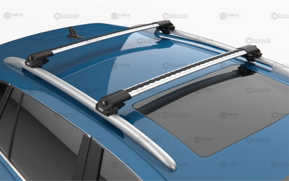 FİAT 500 SUV 2014 - TAVAN BAGAJ APARATI ARA ATKI ALUMİNYUM RENK
