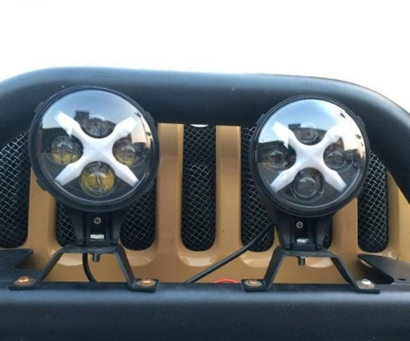 6 İNÇ MERCEKLİ SİS LAMBASI 60W X LEDLİ - 3