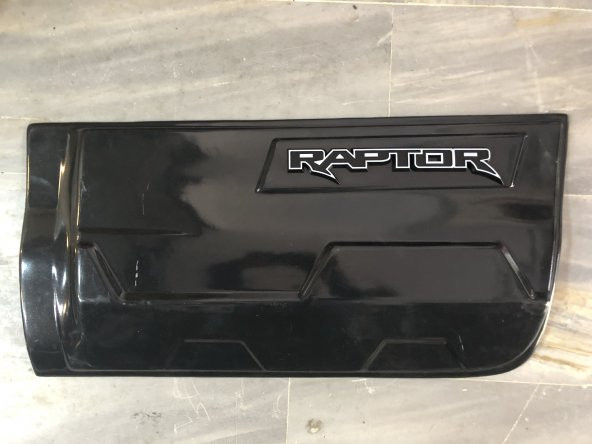 FORD RANGER RAPTOR YAN GÖVDE KAPLAMA  (KAPI KAPLAMA) YARI MAT ABS PLASTİK ARMALI - 3