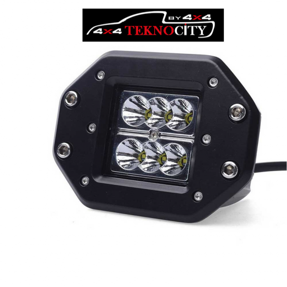 OFFROAD SİS LAMBASI 6 LED 18W