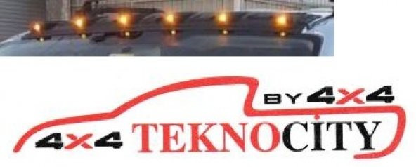 SSANGYOUNG KYRON  MOONVİSÖR (TAVAN KEBİ) SARI LEDLİ ABS PLASTİK - 2