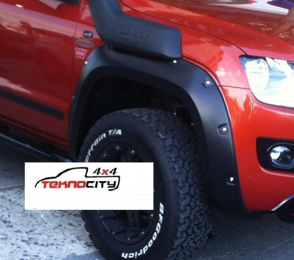 VOLKSWAGEN AMAROK 2016 + ÇAMURLUK DODİK TAKIMI ABS PLASTİK KROM VİDASIZ - 3