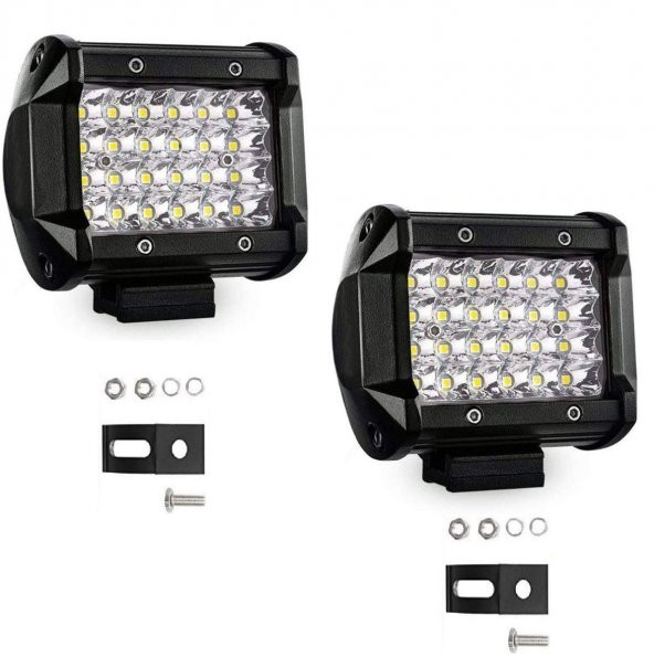 OFFROAD SİS LAMBASI 24 LED 72 W 6000K BEYAZ - 2