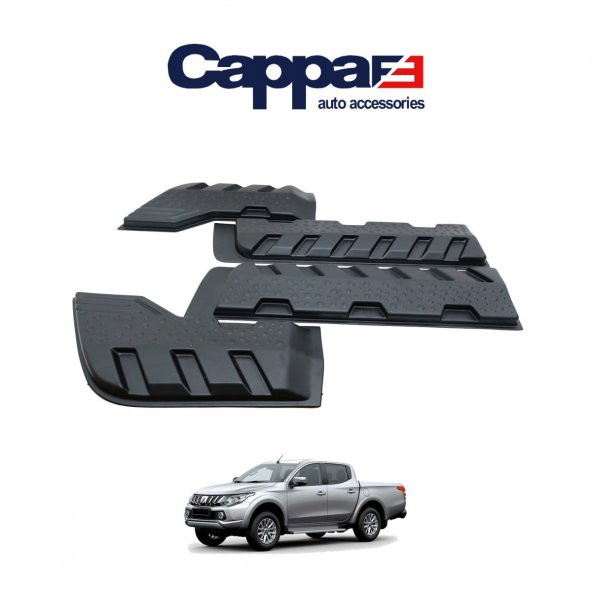 CAPPAFE L200 2015-2019 Kapı Koruma Dodik UV Kat. (ABS) 4 PARÇA ürün görseli
