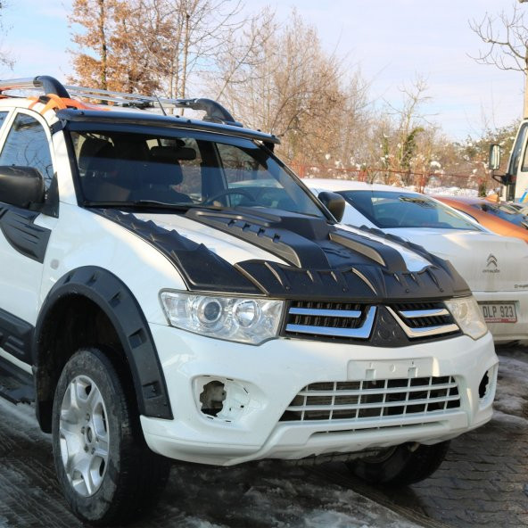 MITSUBISHI L200 2007-2015 Dragon Pack 3 Prç.- KAPUT SCOOP - 3