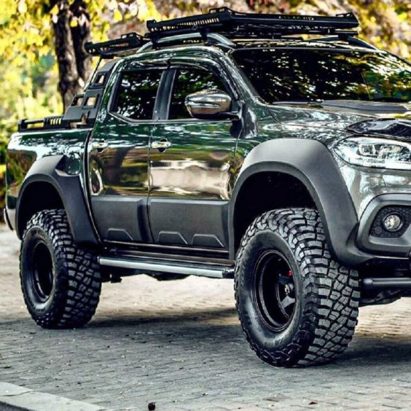 MERCEDES X CLASS 7.5 CM JUMBO ÇAMURLUK DODİK SETİ - 2