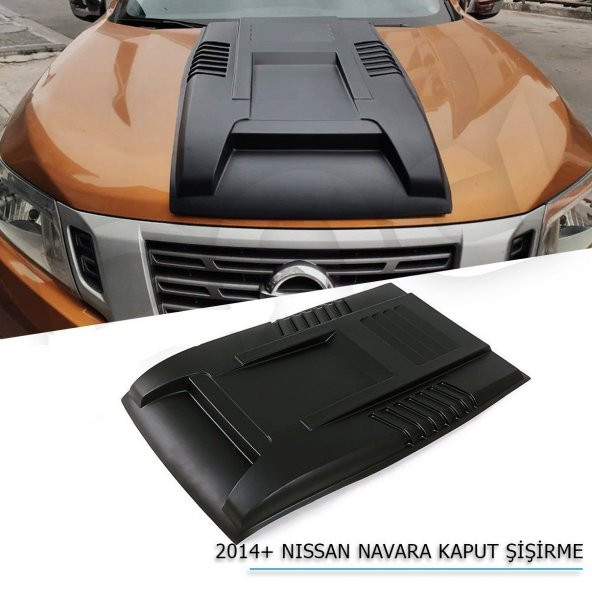 NISSAN NAVARA NP300 D2 2014 VE ÜZERİ UYUMLU KAPUT KAPLAMA SCOOP