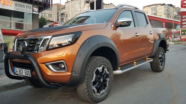 NİSSAN NAVARA 2014+ DODİK TAKIMI ABS PLASTİK KROM CIVATALI