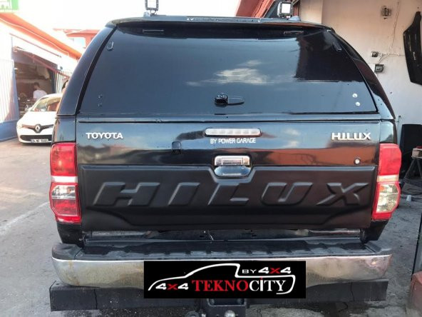 TOYOTA HILUX VİGO 2010-2015 BAGAJ KAPAK KAPLAMASI-FRP - Resim 2
