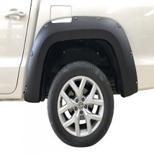 VOLKSWAGEN AMAROK -2016 +  ÇAMURLUK KAPLAMA -DODİK TAKIMI KROM CIVATALI TİP - Resim 2