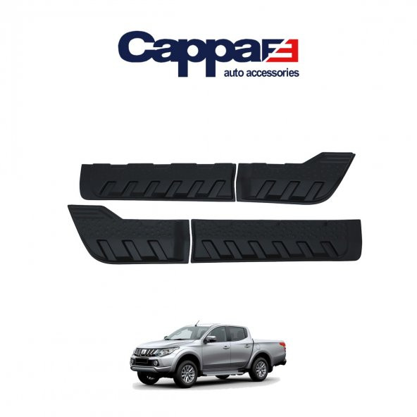 CAPPAFE L200 2015-2019 Kapı Koruma Dodik UV Kat. (ABS) 4 PARÇA