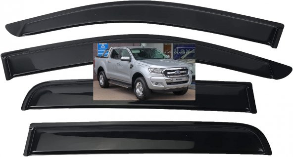 Teknocity Cam Rüzgarlığı  Ford Ranger T7  2015-2019 - 2