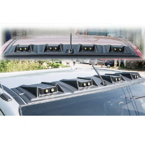 Universal tavan kebi -moonvisör turuncu led - 2