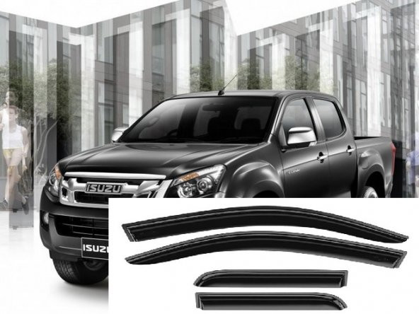 ISUZU DMAX 2012-2016 CAM RÜZGARLIĞI SUPER KALİTE