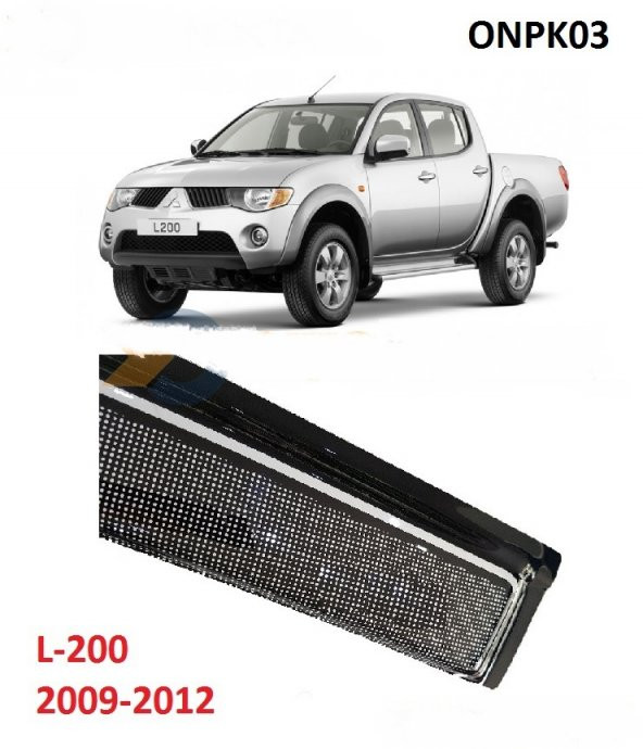 MİTSUBİSHİ L200 2007-2015 CAM RUZGARLIĞI KARBON GÖRÜNÜMLÜ