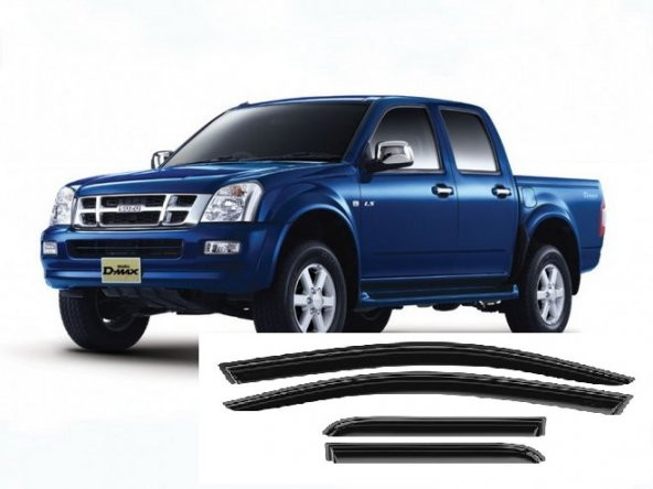 ISUZU DMAX 2006-2011 CAM RÜZGARLIĞI SUPER KALİTE