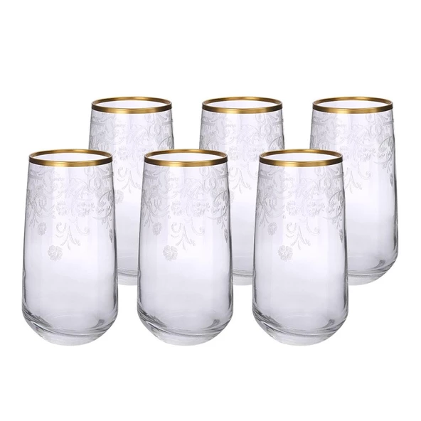 Lıvıano 6lı Meşrubat Bardağı Bellis AB ARS 1225 - Resim 2