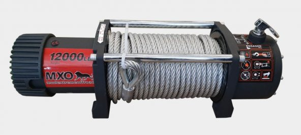 OFF ROAD VİNÇ MXO 12000 LB 5690KG ÇELİK HALAT - 2