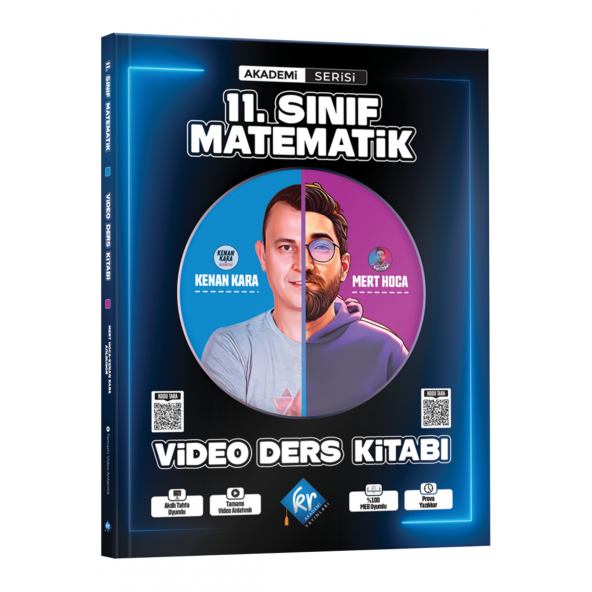 Kenan Kara & Mert Hoca 11. Sınıf Matematik Video Ders Kitabı Akademi Serisi