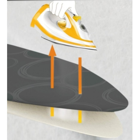 GERCELLA  AYARLANABİLİR ÜTÜ MASASI KILIFI ÖRTÜSÜ BEZİ KEÇESİ - 2