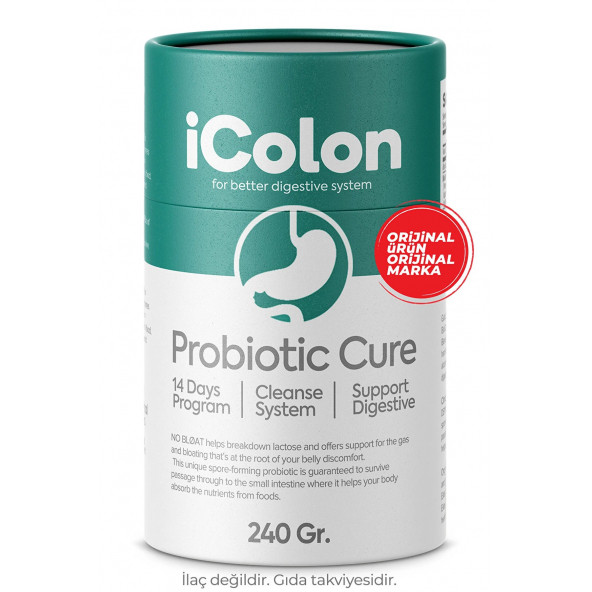 Black Natural Icolon Probiotic Cure