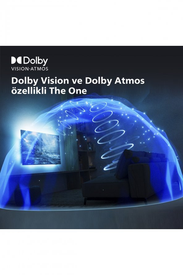 Philips 50PUS8808 50" 127 Ekran Uydu Alıcılı 4K Ultra HD Smart Ambilight LED TV - 6