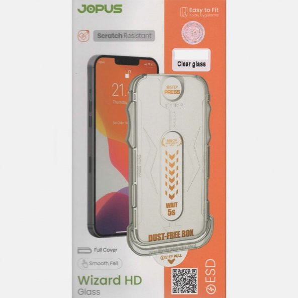 Jopus iPhone 13 / 13 Pro / 14 Wizard HD Cam Ekran Koruyucu CEK-138 - 2