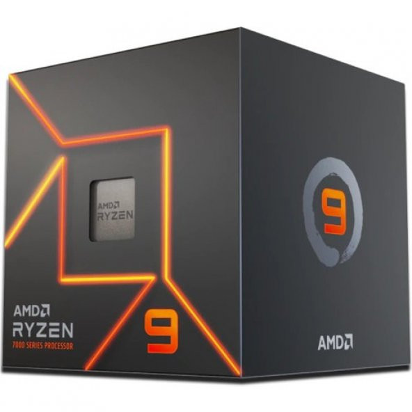 AMD Ryzen 9 7900 3.7 GHz 12 Çekirdek 76MB Cache AM5 Soket 5nm Kutulu İşlemci - 100-100000590BOX (Wraith Prism Soğutucu Dahil)