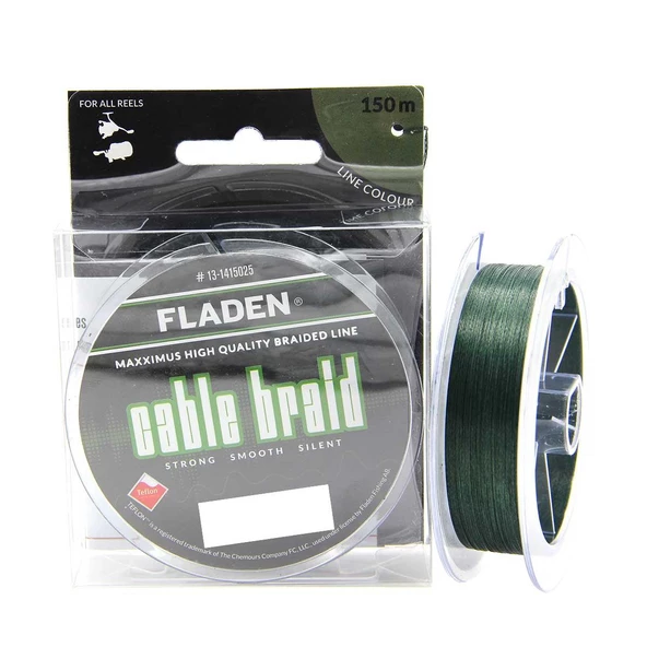 Fladen Maxximus Cable Braid Yeşil İp Olta Misinası 150mt