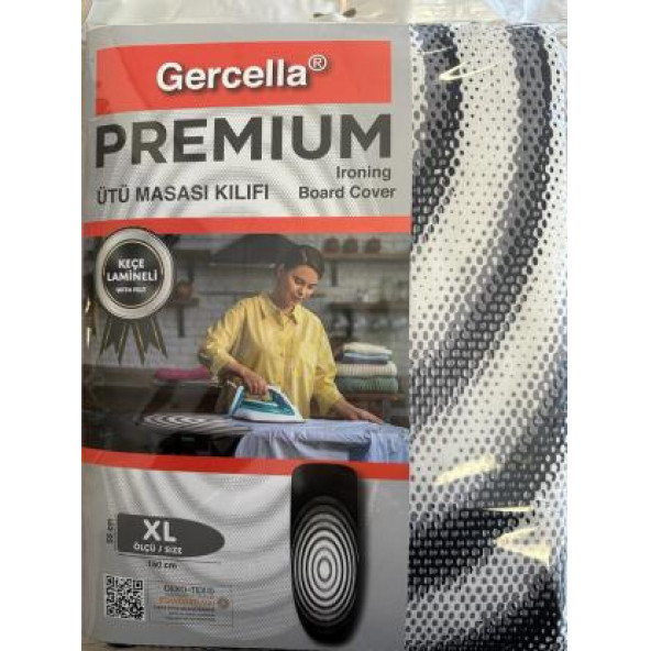 (HEDİYELİ)Gercella Premium XL ÜTÜMASASI KILIF ÖRTÜSÜ BEZİ (1AD.KORUYUCU FİLE ÜTÜLEME PEDİ HEDİYELİ) - 6
