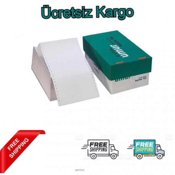 Umur Kantar Fişi 6x17 Cm 2 Nüsha 1000 Li Paket